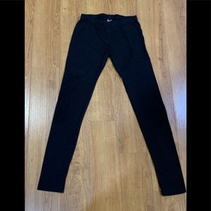 ༺Lulu Luv Solid Black Leggings༻